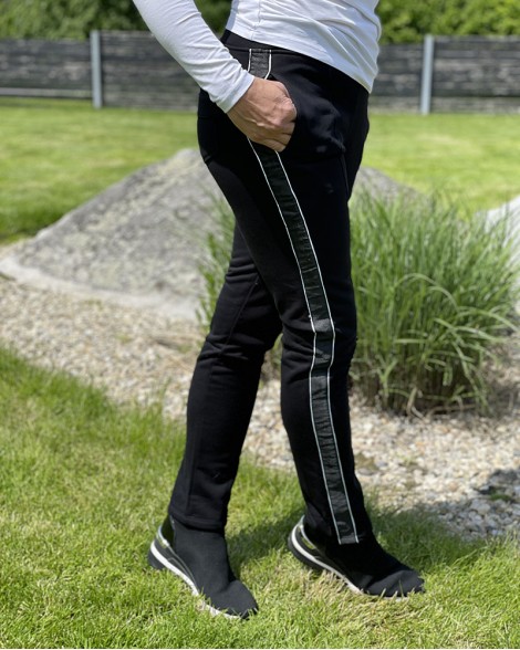 Tepláky dětské Givenchy černé